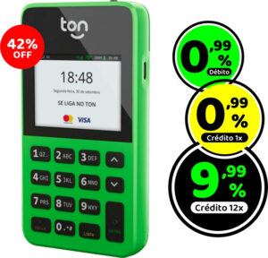 Maquininha Ton 6 ton t2