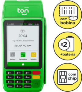 Vantagens monetárias e técnicas das maquininhas T1 Chip e T3 no plano gigaton 2 maquininha ton t3 giga
