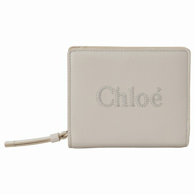 【新品】|クロエ Chloe CHC23SP867I10 084 クロエセンス 二つ折り財布 コンパクトウォレット ワイルドグレー レディース CHLOE SENSE【r】【新品/未使用/正規品】|CUORE
