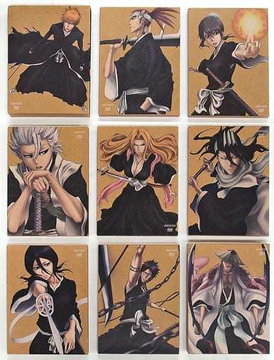 アニメDVD　BLEACH 斬魄刀異聞篇 限定版全9巻セット