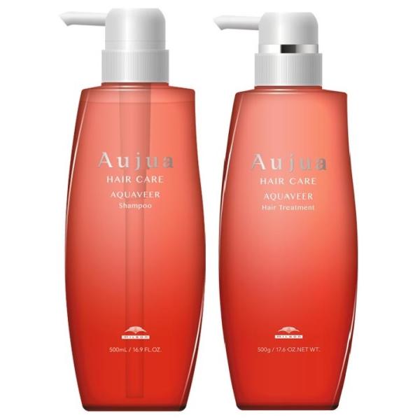 ミルボン オージュア AQ アクアヴィア シャンプーv 500mL ＆ ヘア 