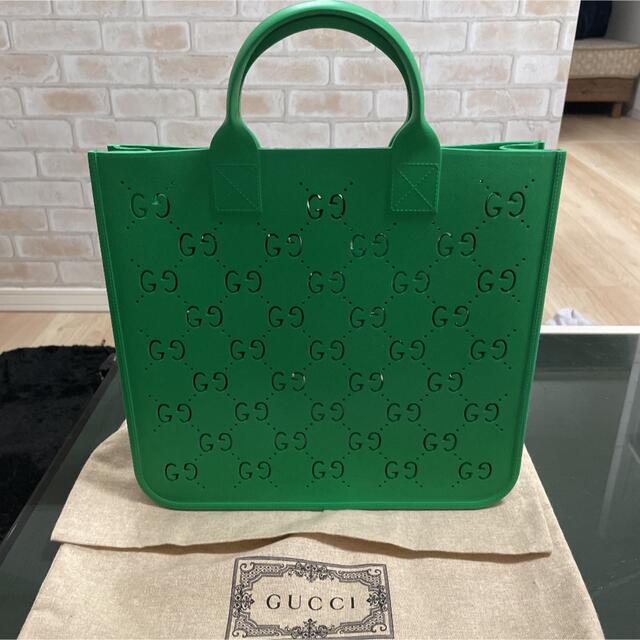GUCCI チルドレンズ　GGラバー　トートバッグ　レシート付き正規品 | フリマアプリ ラクマ