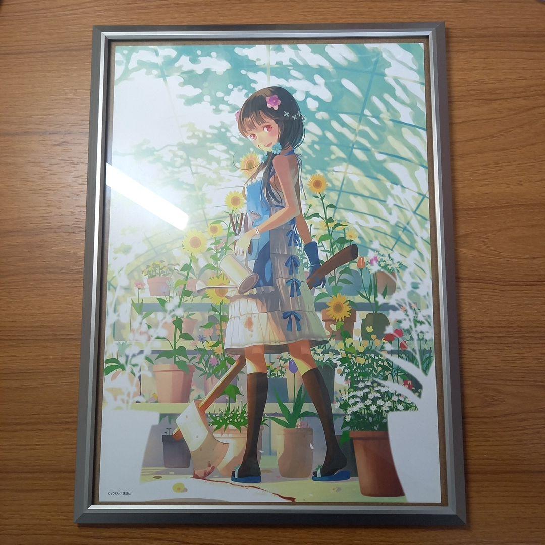 値下げ  VOFAN　化物語 偽物語 物語シリーズ 当選者限定ポスター　ネメシス