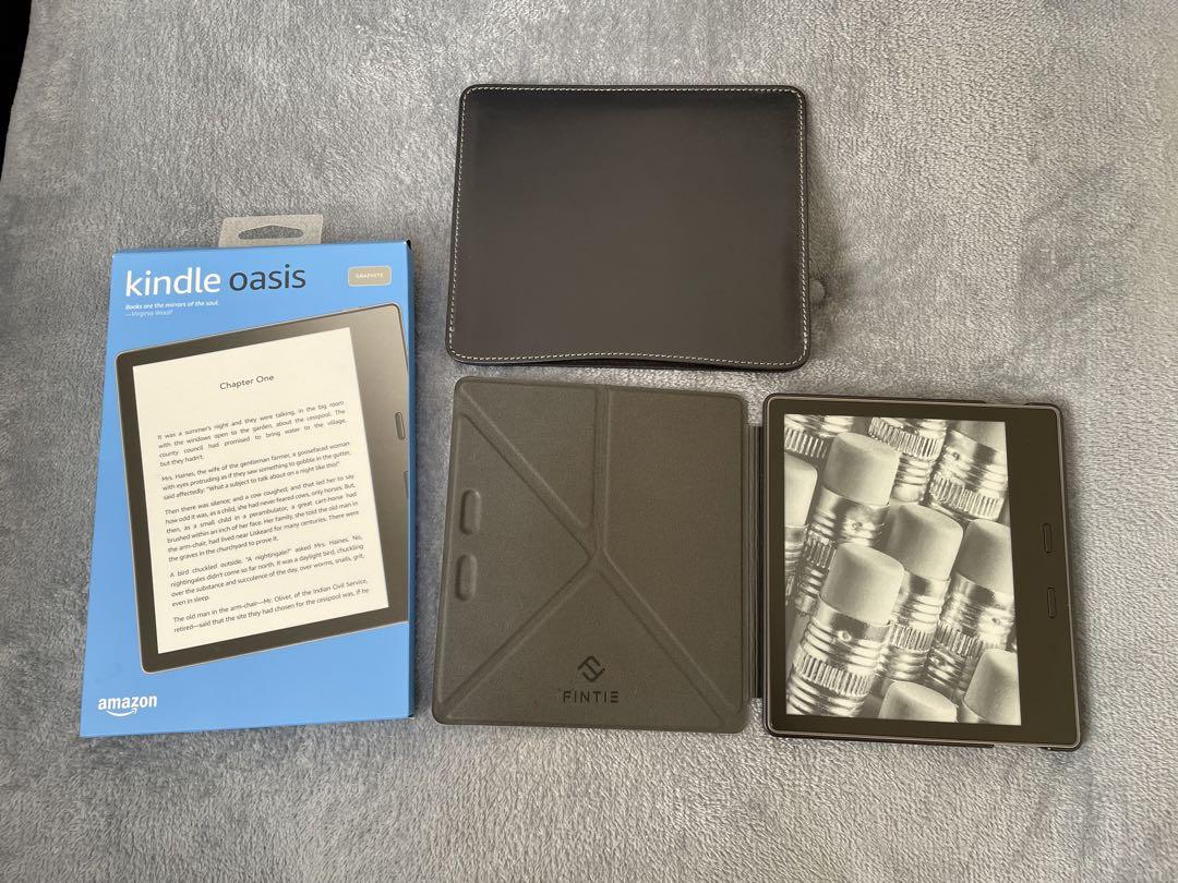 Kindle oasis 広告なし 32GB 本革ケース・カバー付き