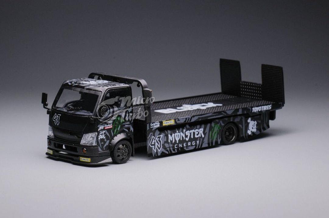 1/64 Micro Turbo 積載車 モンスターエナジー仕様 G