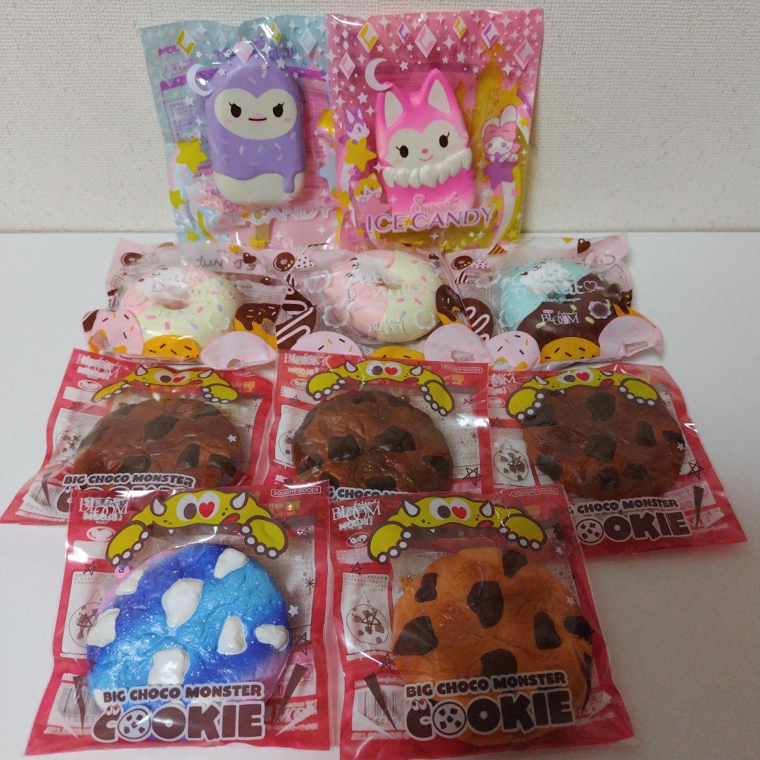 新品 ブルームスクイーズ クッキー アイスキャンディ キューティドーナツ