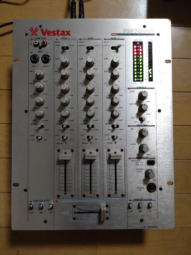 Vestax PMC-270A 動作確認済み DJミキサー