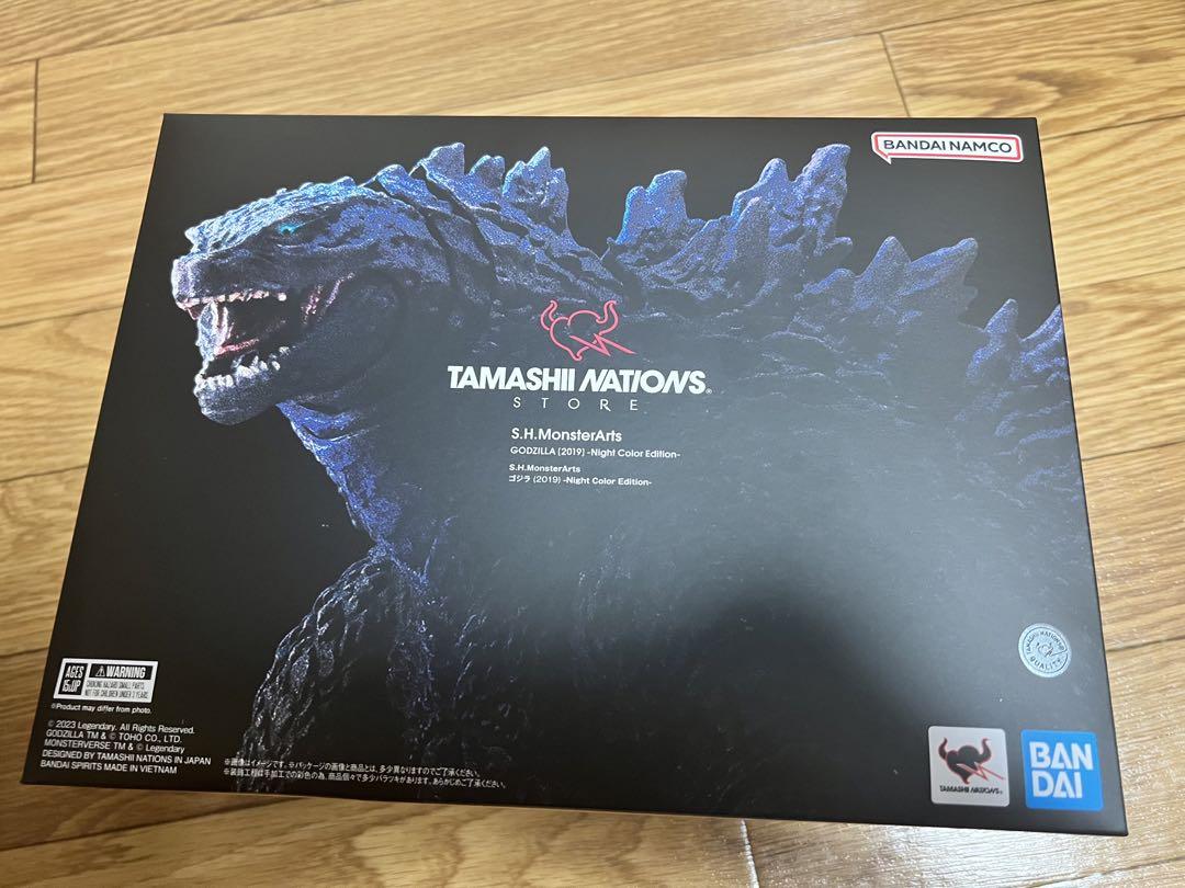 S.H.MonsterArts ゴジラ Night Color Edition