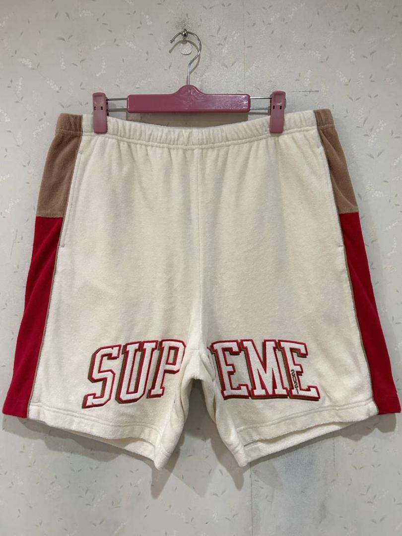 シュプリーム 21SS Terry Basketball shortハーフパンツ