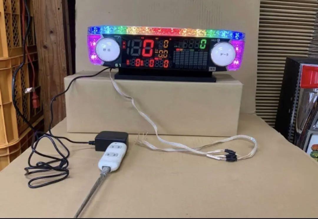 マサさん専用　2台　パチンコ用データカウンター　家庭用電源仕様　台付
