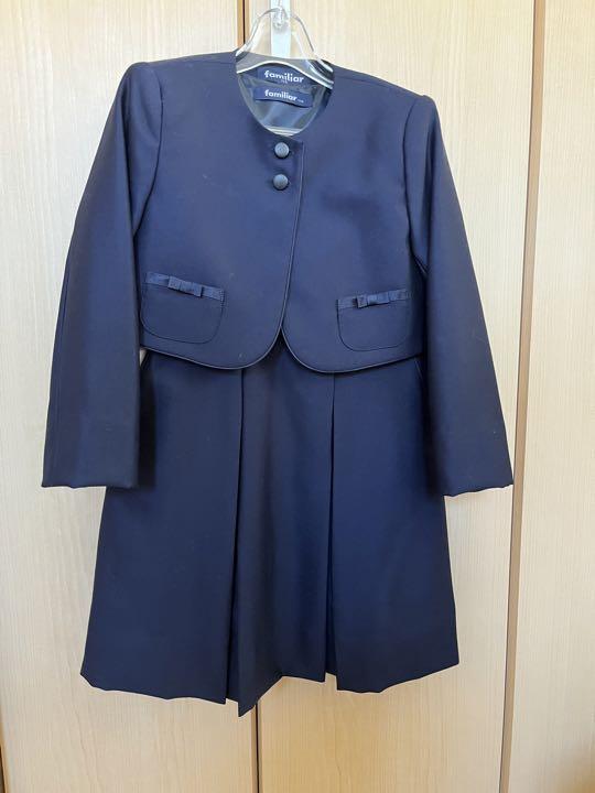 【中古美品】familiar アンサンブル　110cm