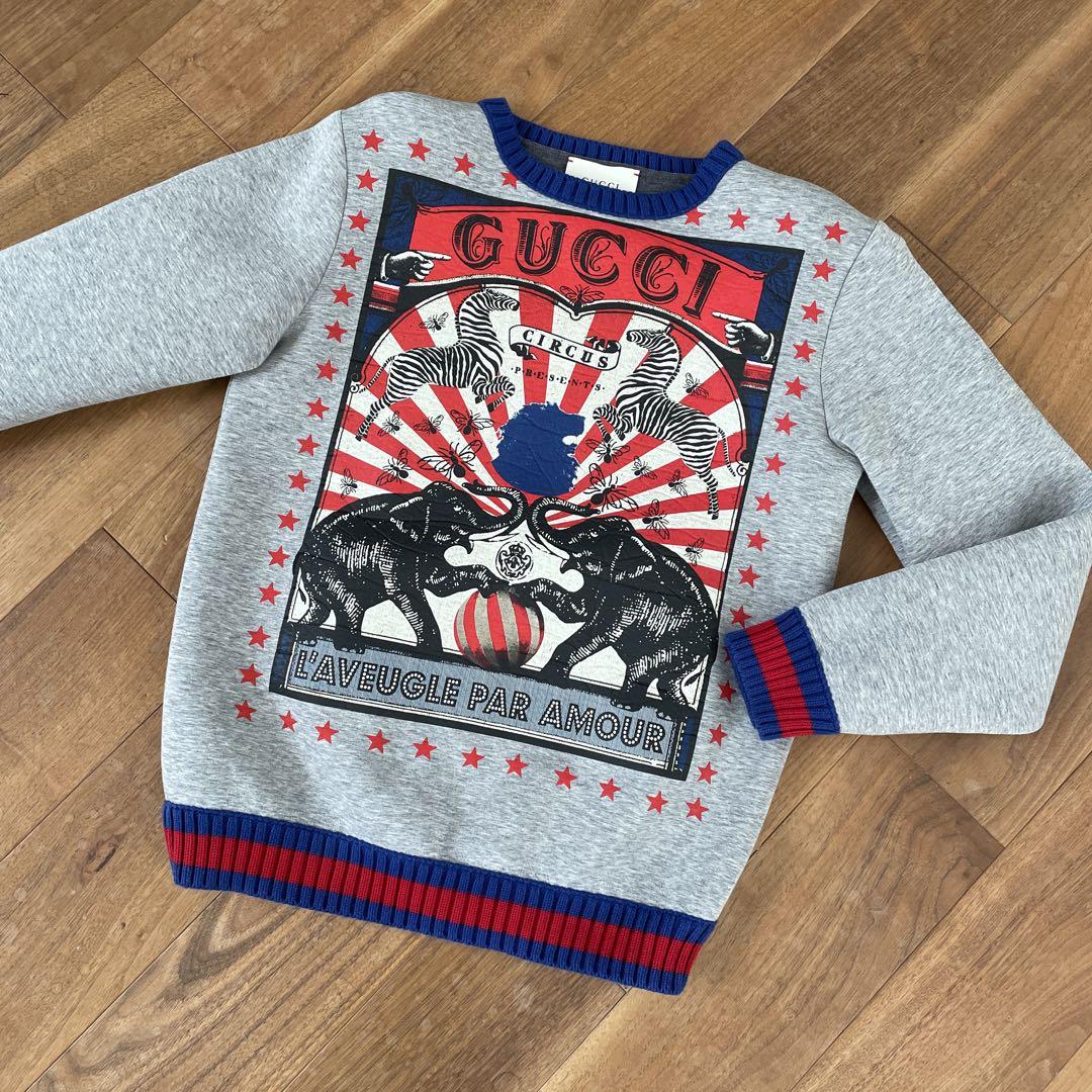 ヒグチユウコGUCCI トレーナーヒグチユウコ　サーカス展　極美品