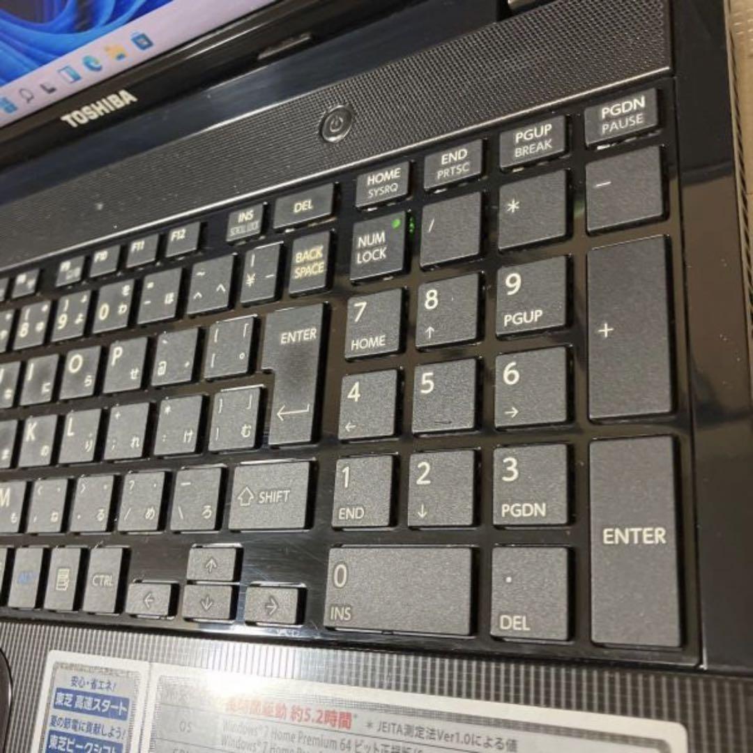 【90％OFF超高級ブランド】|Toshibaノートパソコンcore i5 Windows 11オフィス付き