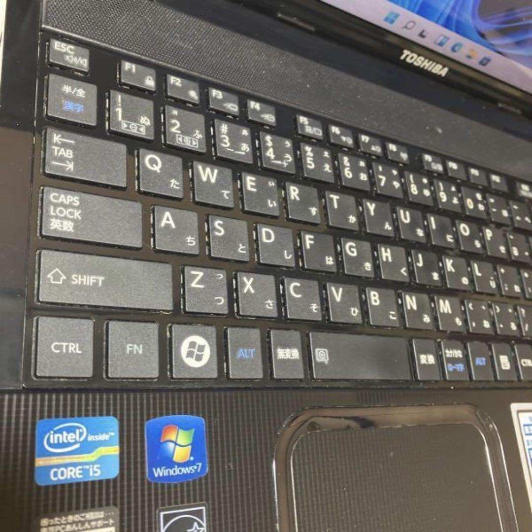 【90％OFF超高級ブランド】|Toshibaノートパソコンcore i5 Windows 11オフィス付き