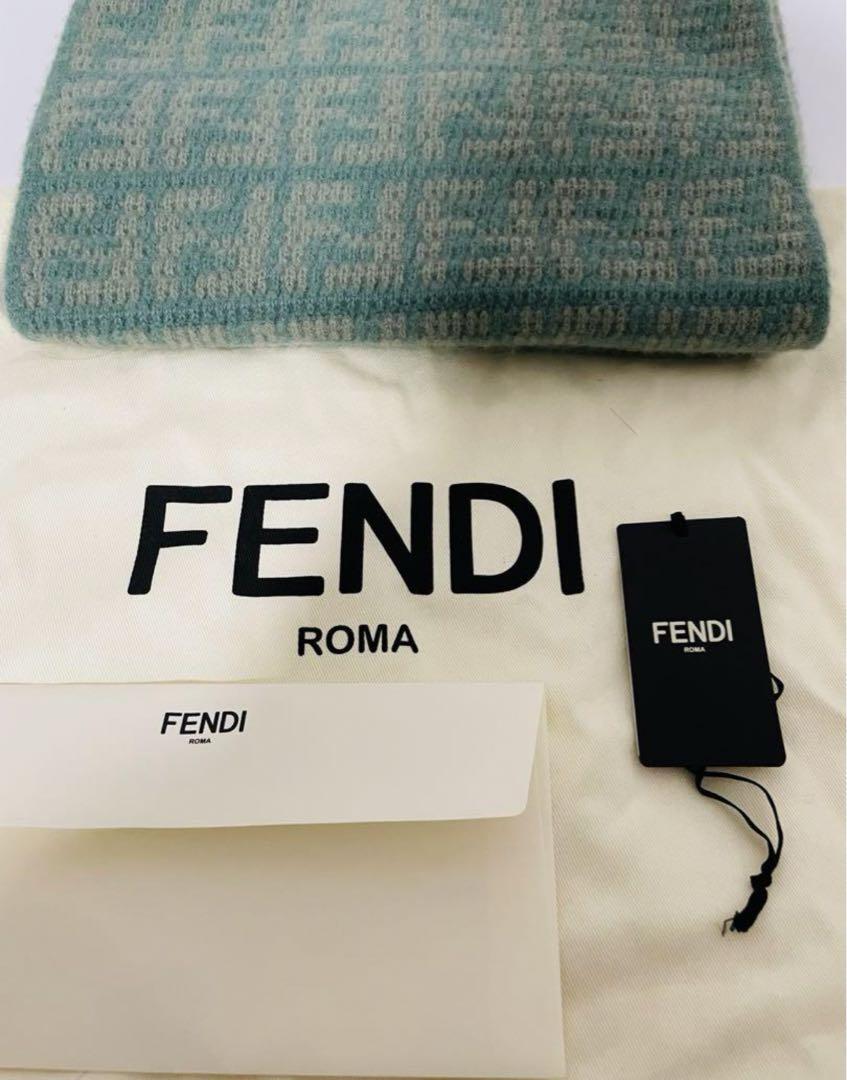 FENDI フェンディ　マフラー　カシミヤ100%