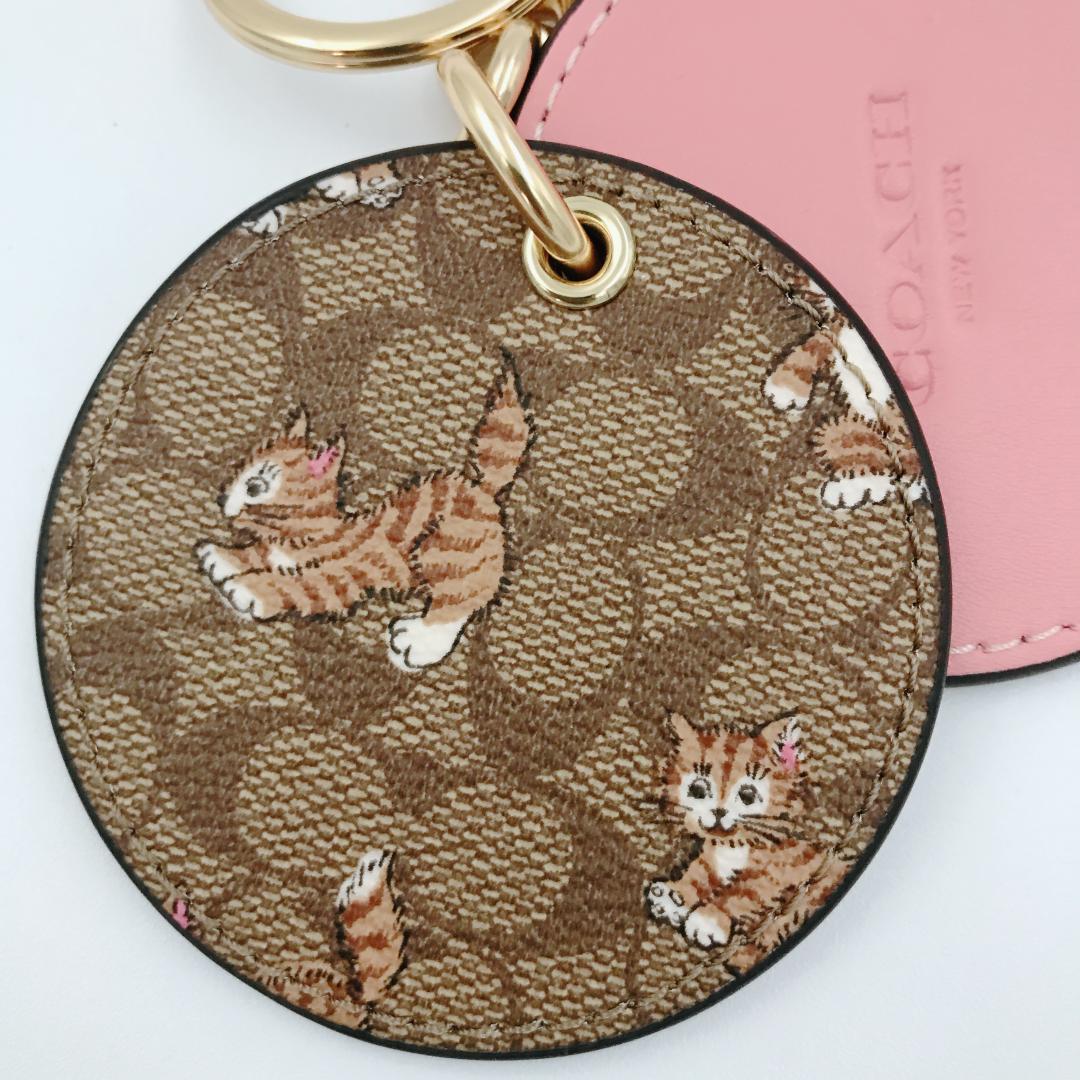 coach ミラー バッグ チャーム・ダンシング キトゥン