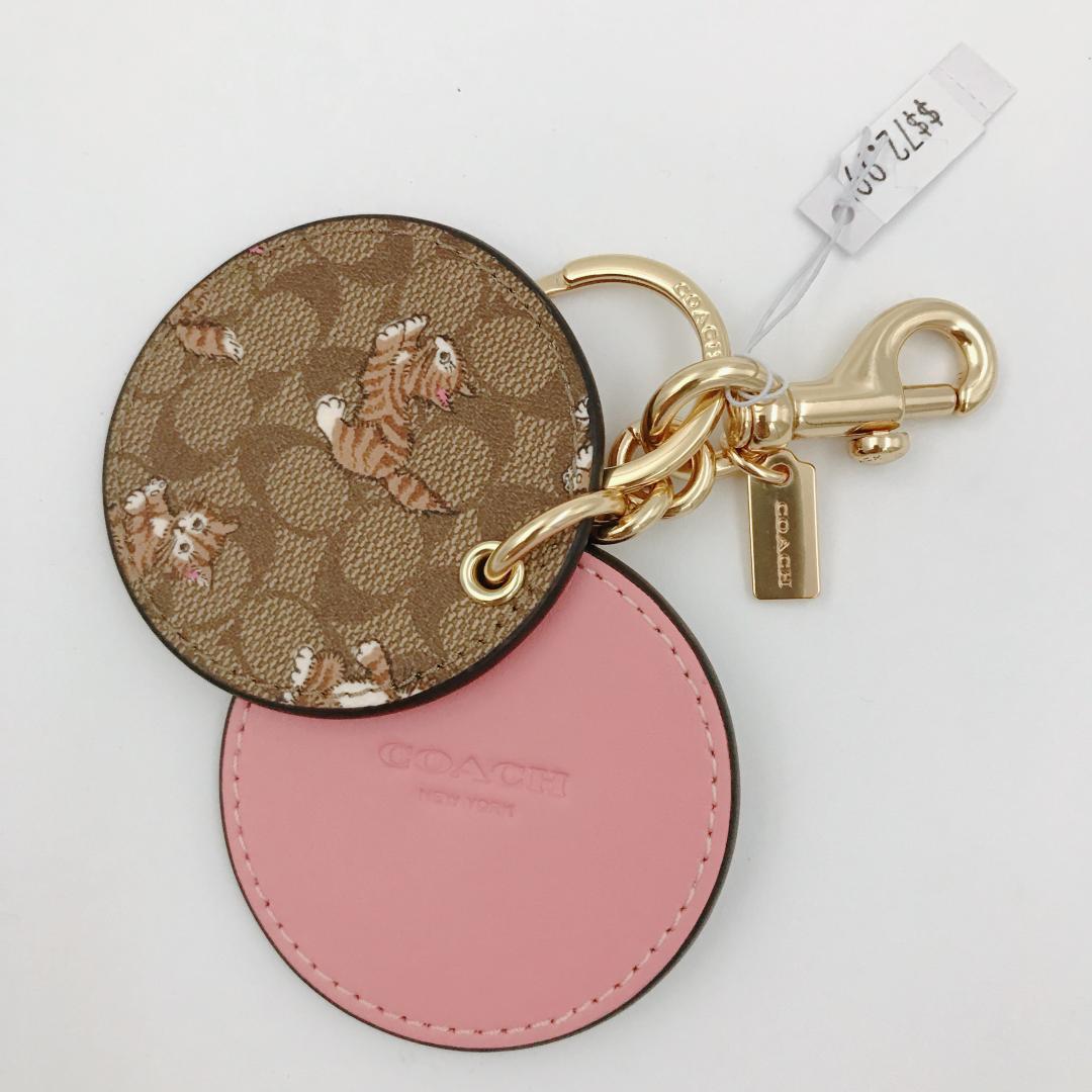 coach ミラー バッグ チャーム・ダンシング キトゥン