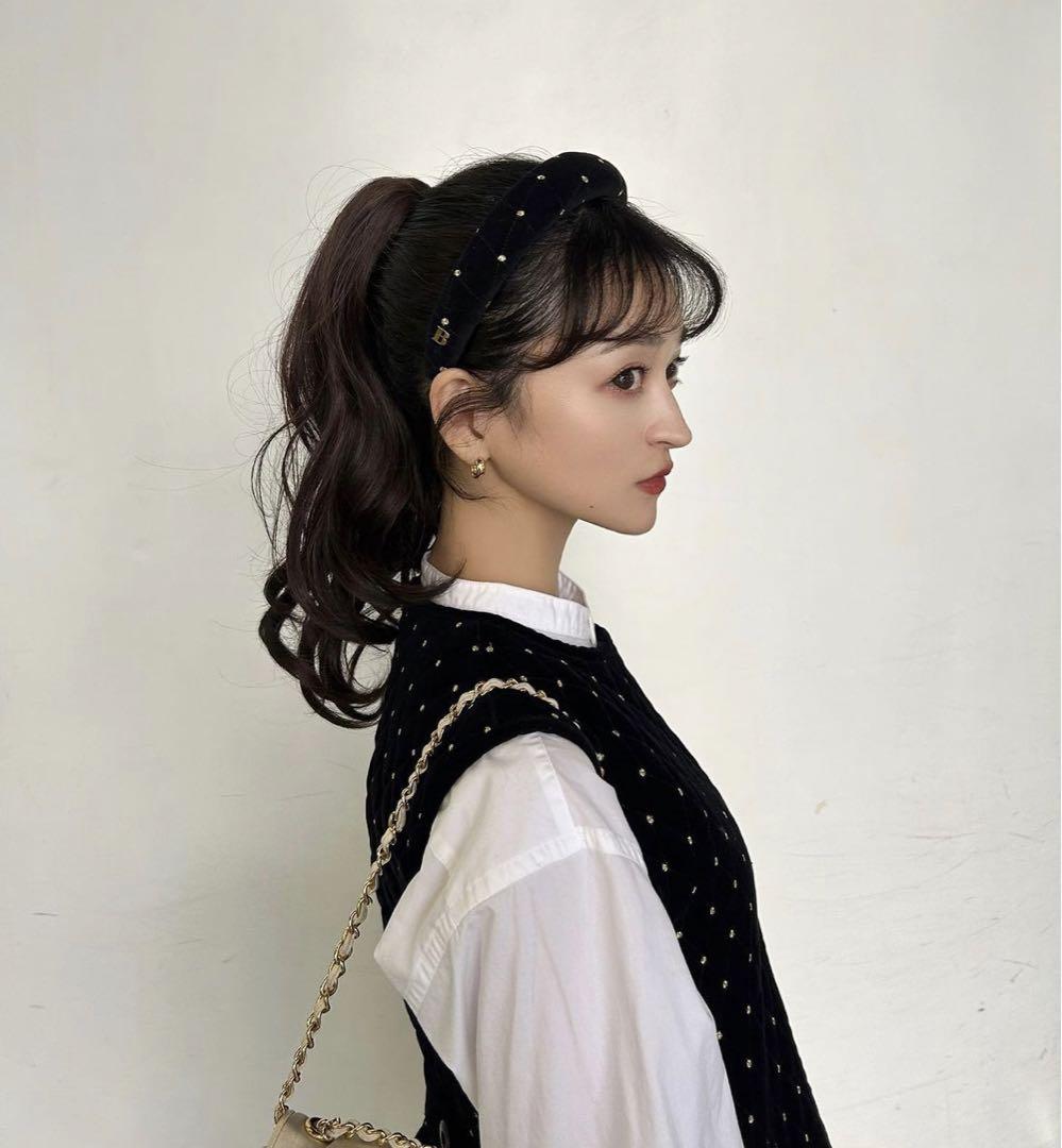 Bibiy カチューシャ キルティング オデット ODETTE HEADBAND