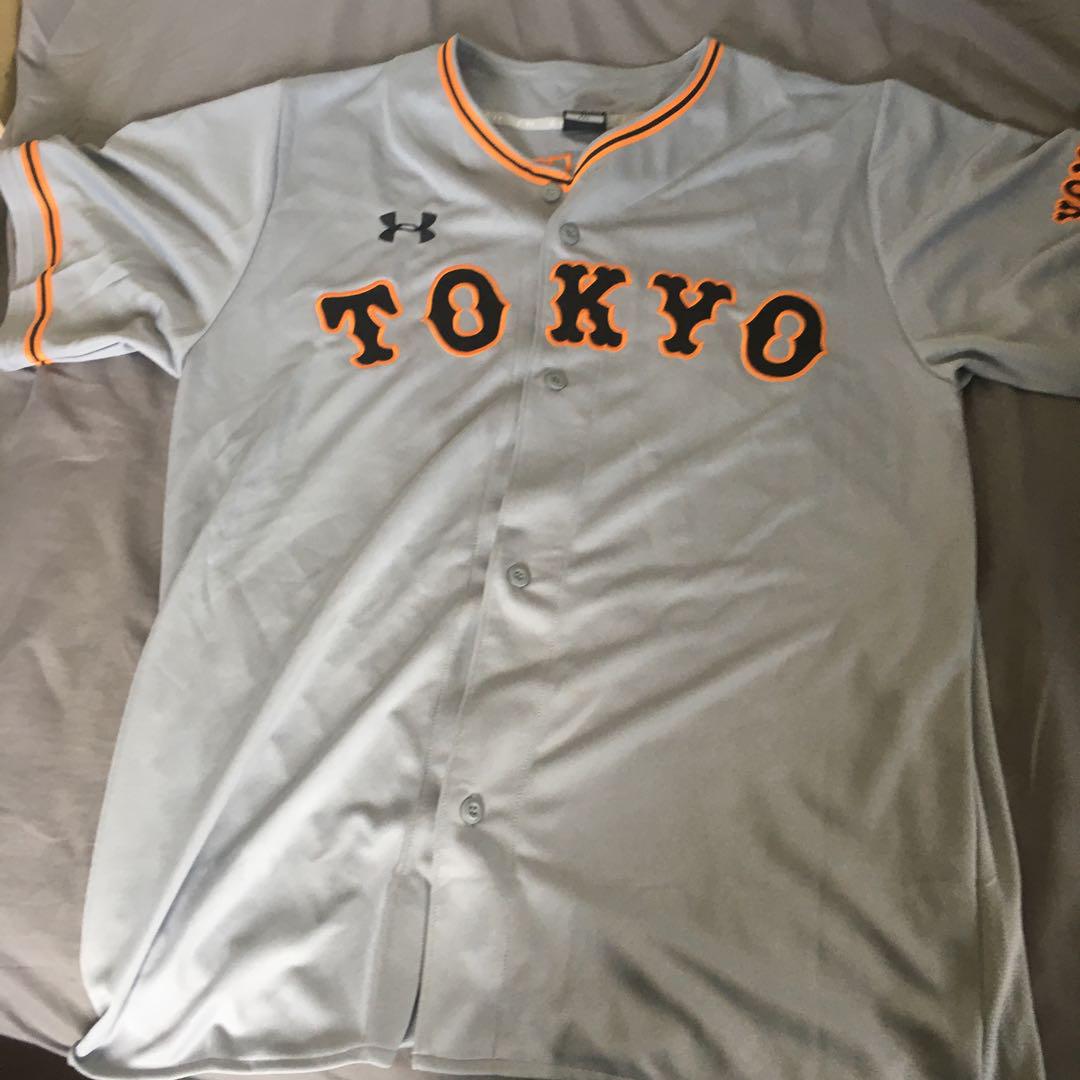 読売ジャイアンツ 坂本勇人選手　ビジターユニフォーム
