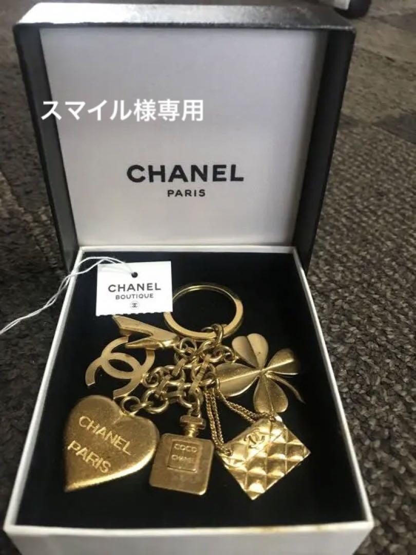 ★希少シャネル ヴィンテージ　6 アイコン モチーフ キーチャーム