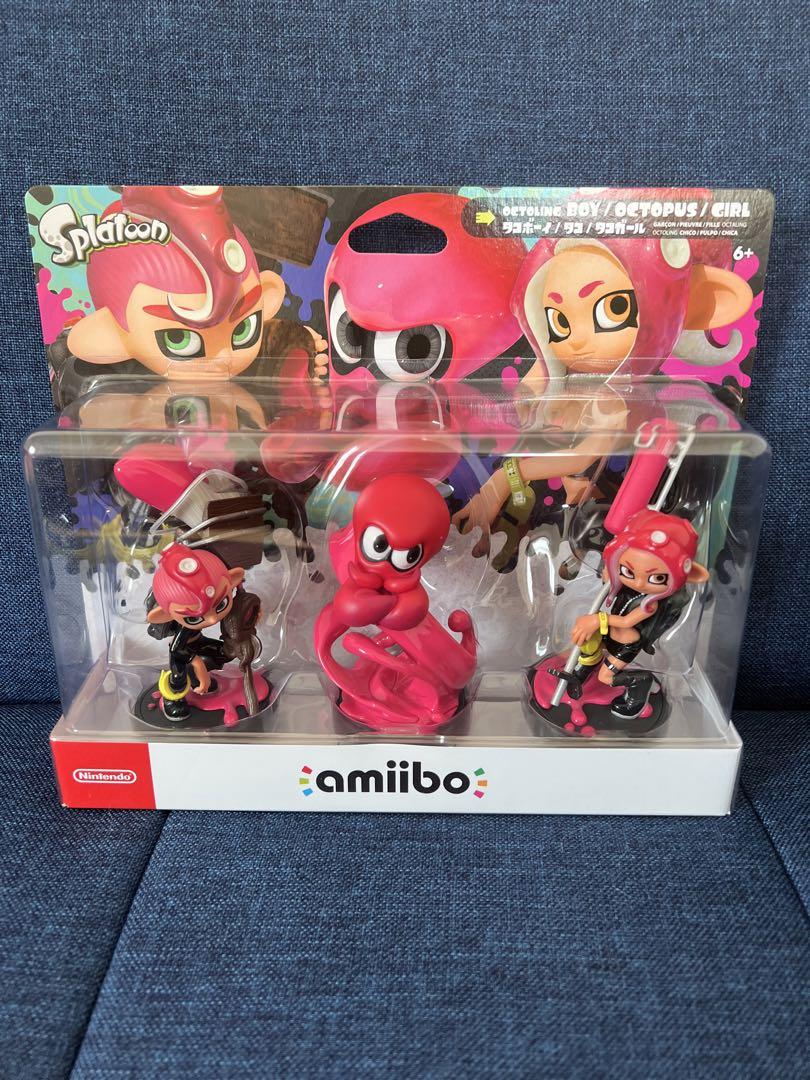 amiibo タコ トリプルセット 新品未開封