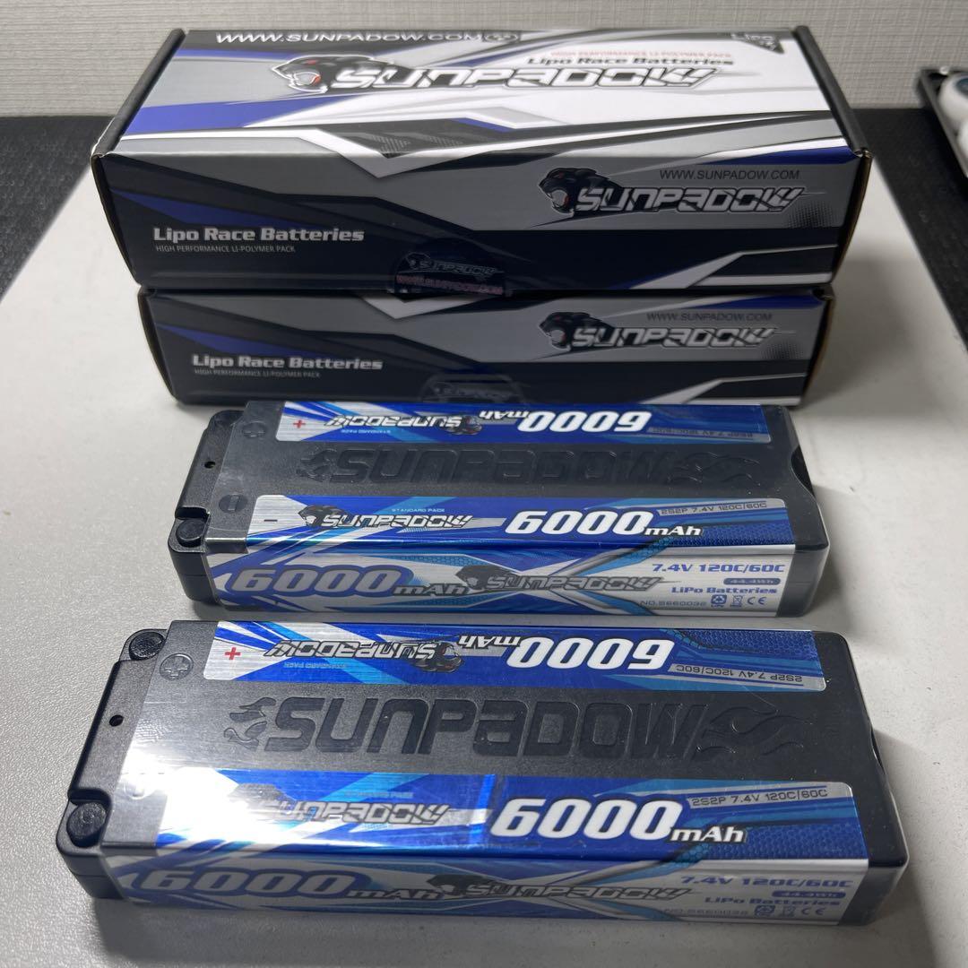 SUNPADOW 6000mAh リポバッテリー 新品未使用