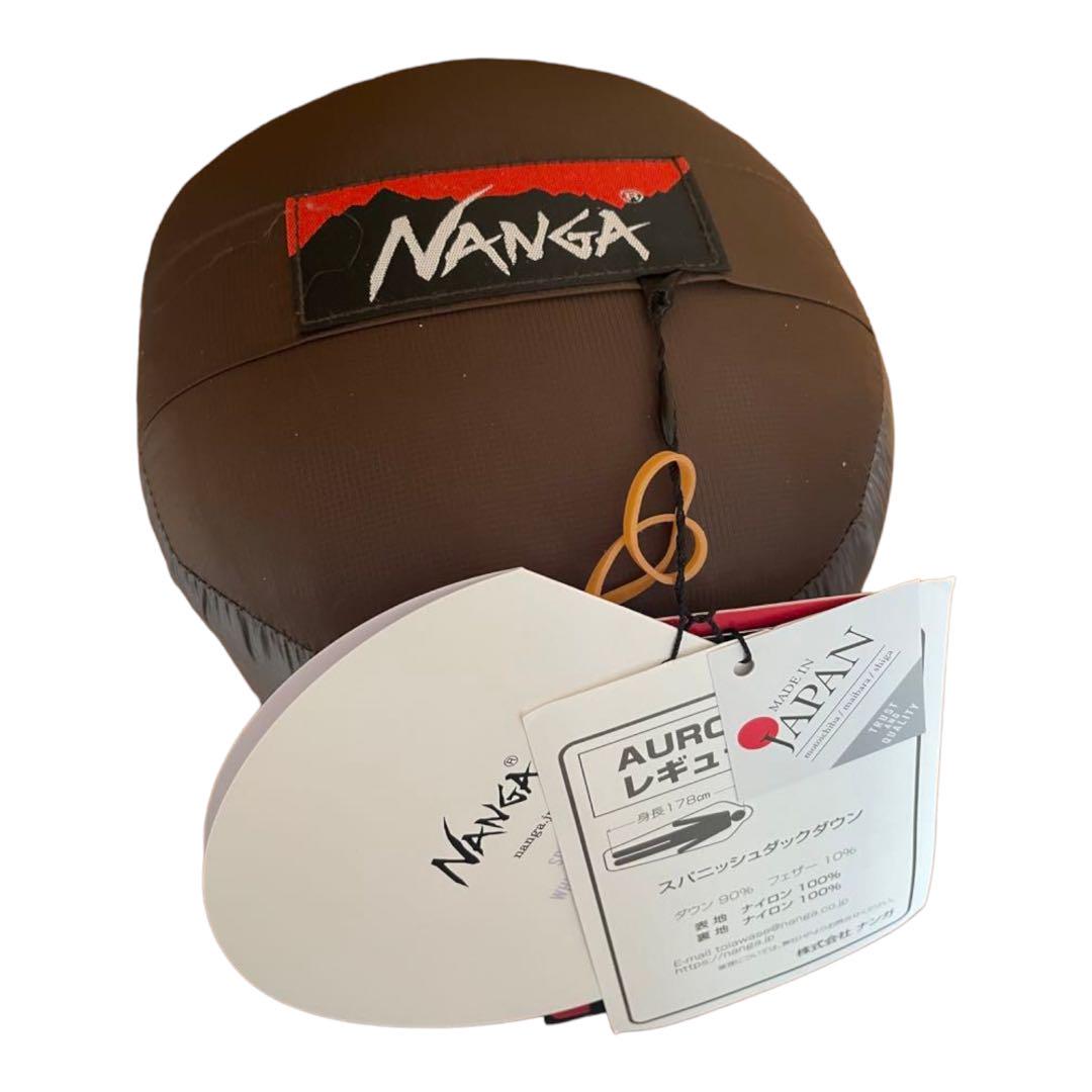 NANGA シュラフ オーロラライトDX600
