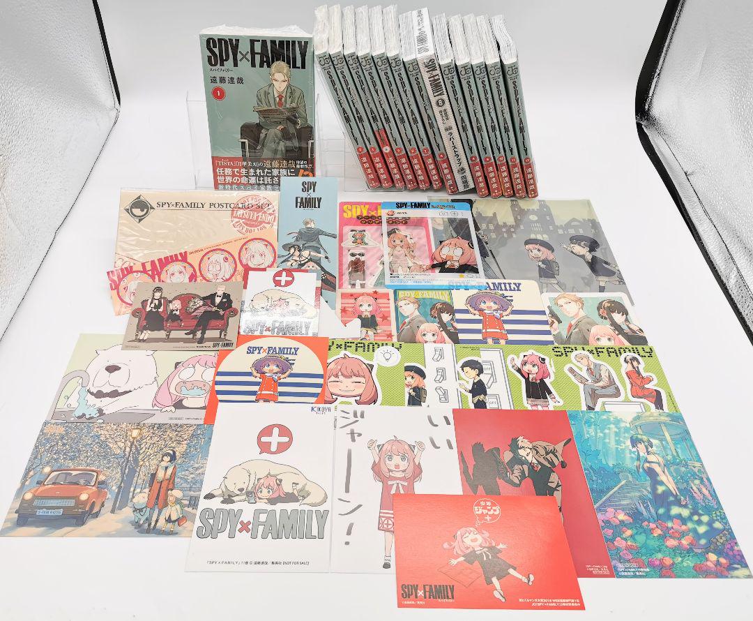 SPY×FAMILY 1~12巻セット 全巻初版帯付新品未開封 スパイファミリー