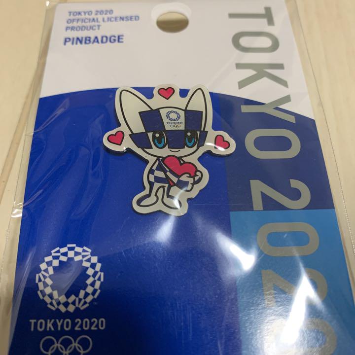 【完売品】東京オリンピック公式ピンバッジ ミライトワハートバージョン