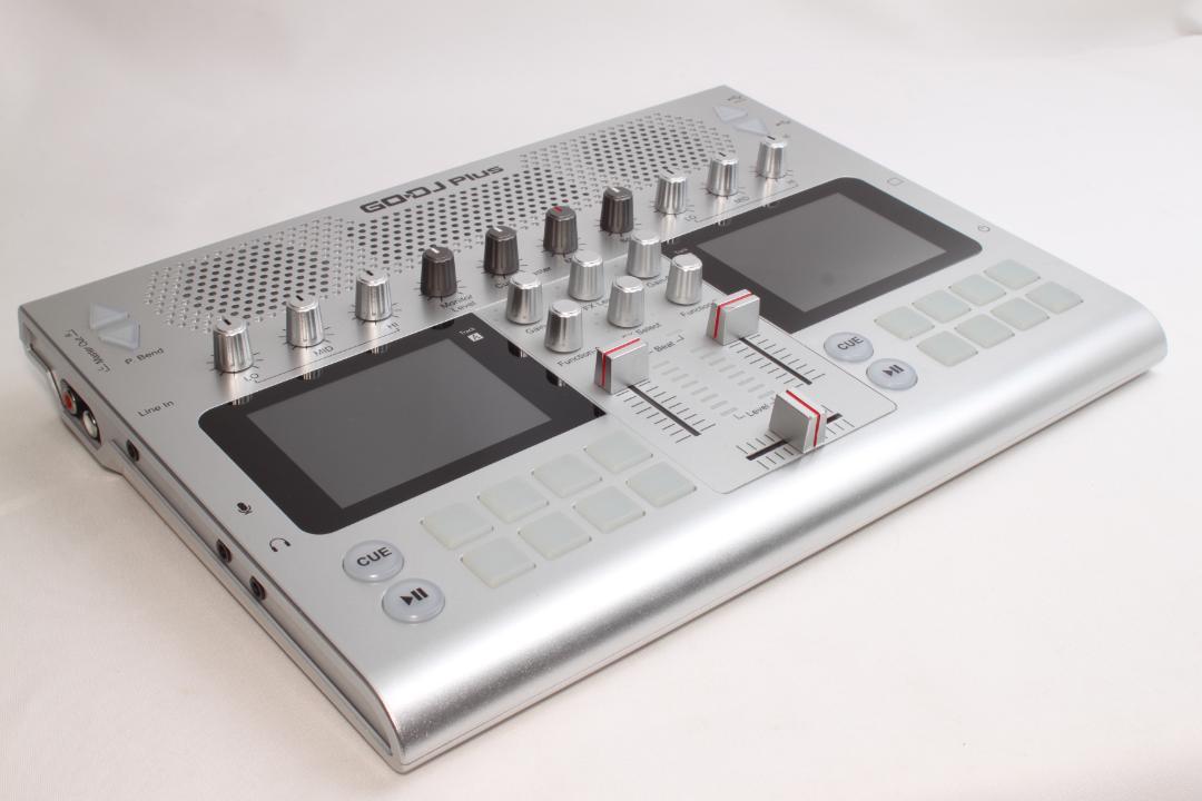 ♦GO DJ plus 画面縦線あり シルバー 拡張済 GO-DJ plus