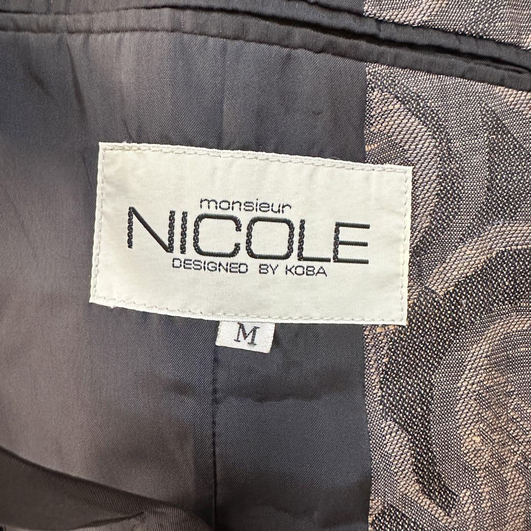 新作期間限定割引実施中!|Nicole ビンテージ　麻　セットアップスーツ