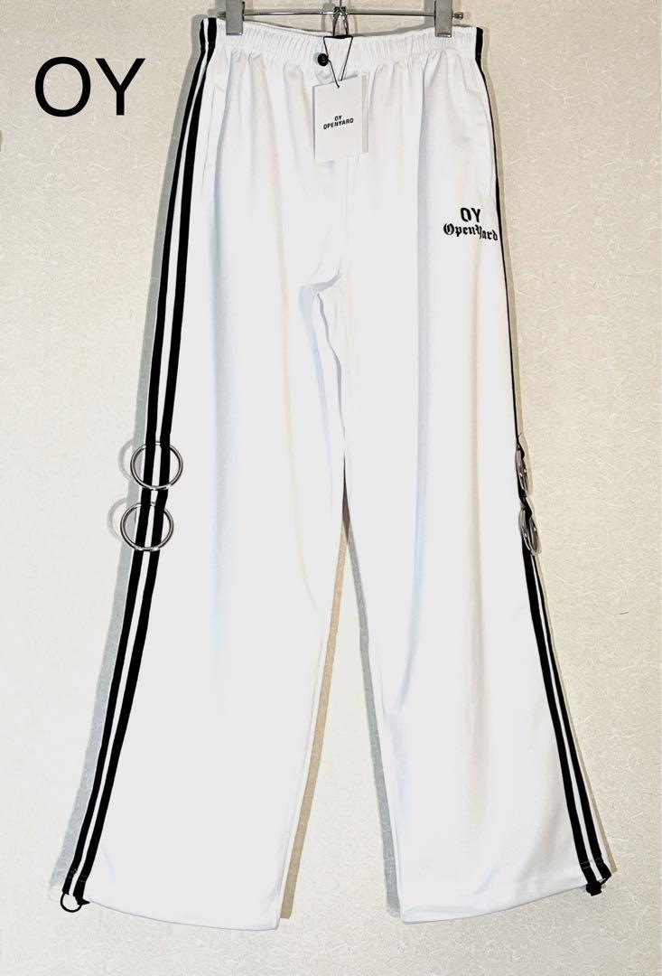 〔新品・未使用品〕OY/オーワイ テープリング ロゴ パンツ ホワイト サイズ1