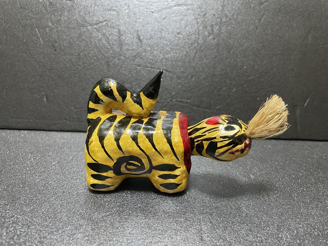 郷土玩具 静岡 清水 清水張子 虎(廃絶品)作者:堀尾市郎右衛門
