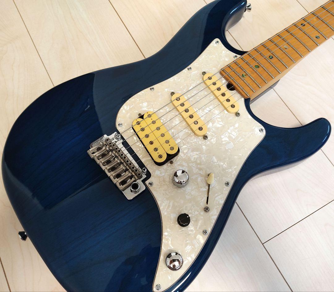 エレキギター James Tyler Japan Blue Maple SSH Ash