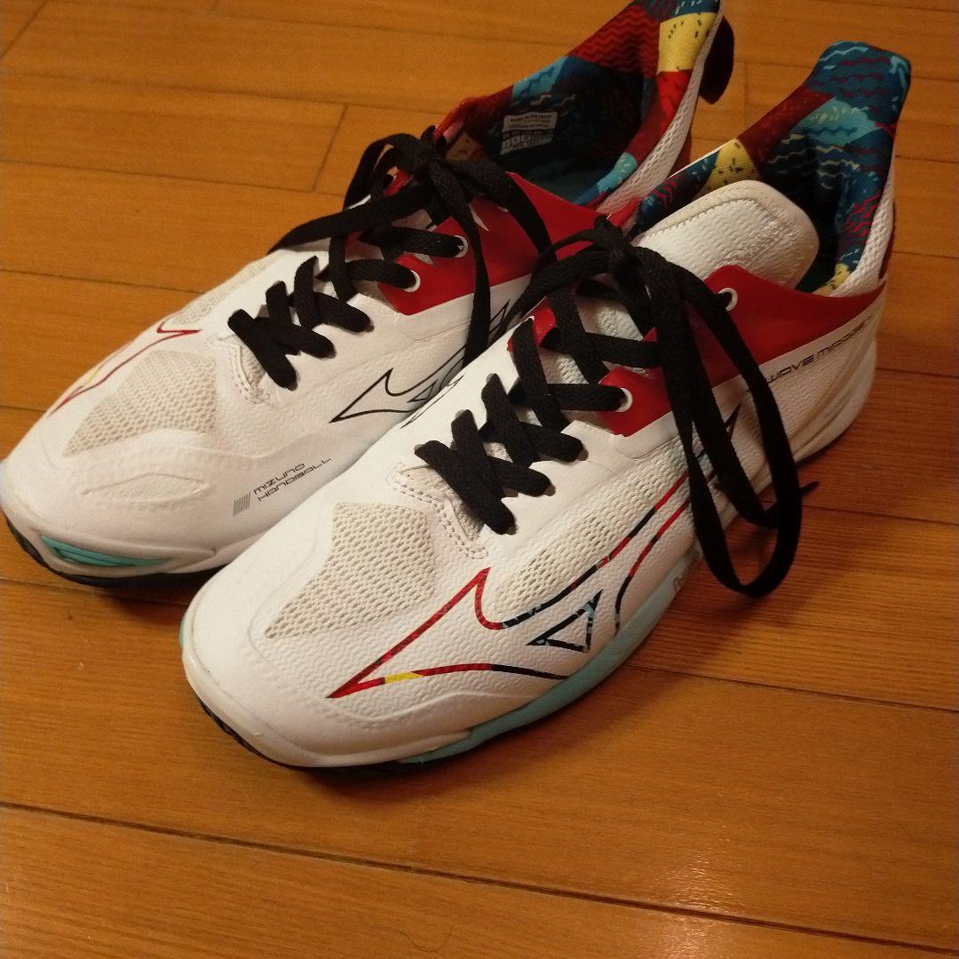 海外限定カラー mizunoWAVE MIRAGE 4 ハンドボール シューズ
