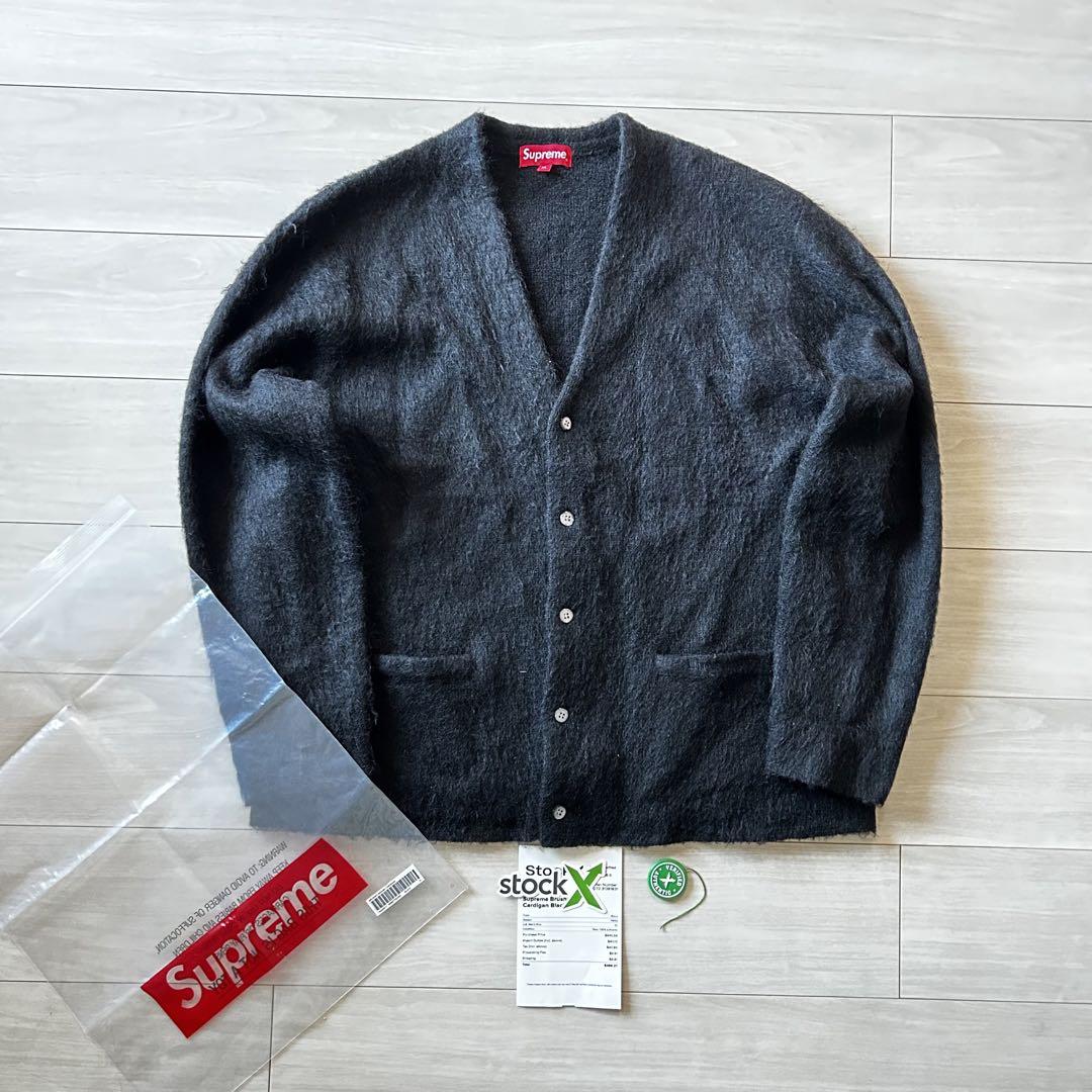 カーディガン supreme brushed mohair cardigan