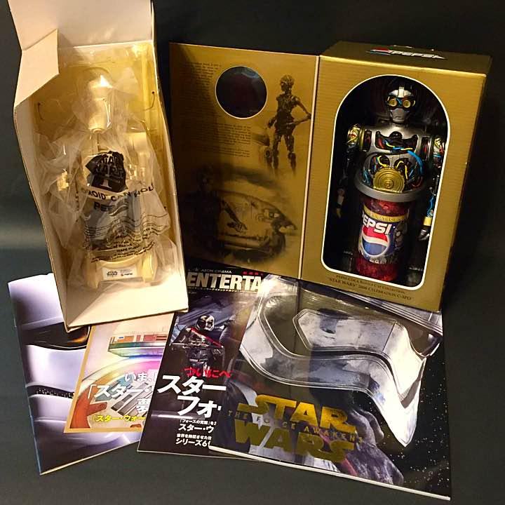★超レア品★スターウォーズフォースの覚醒パンフ&限定品セット★送料無料★